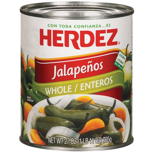 Herdez Whole Jalapenos