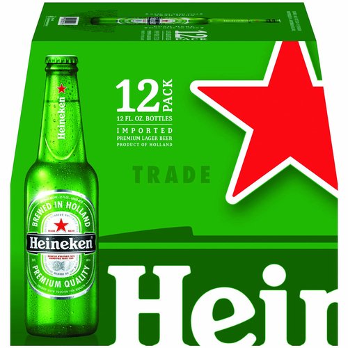 Heineken Beer, Bottles (Pack of 12)