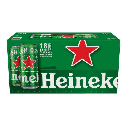 Heineken, Cans (Pack of 18)