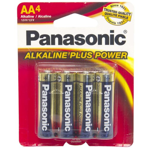 Panasonic Alkaline Plus Power Battery, AA