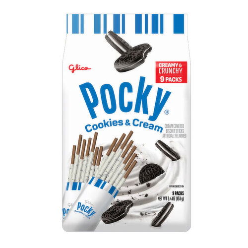 Pocky Cookies & Cream 9pk