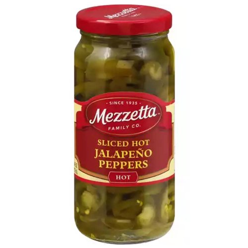 Mezzetta Deli-Sliced Hot Jalapeno Peppers