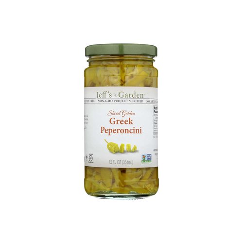 Jeff's Golden Greek Sliced Pepperoncini