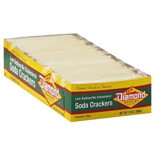 Diamond Bakery Soda Crackers, Low Sodium