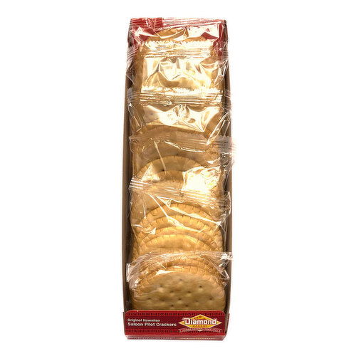 Diamond Bakery #10 Saloon Pilot Crackers, Regular