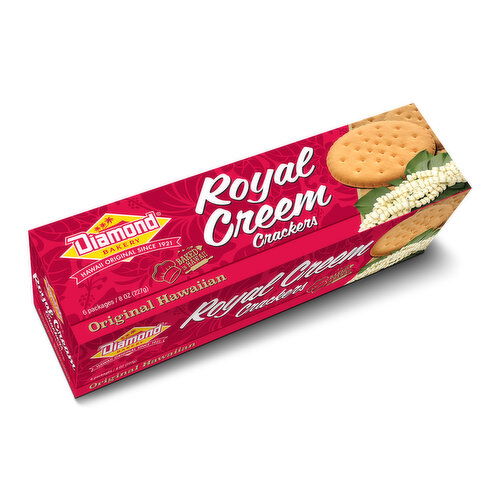 Diamond Bakery Hawaiian Royal Creem Crackers