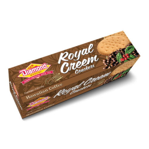 Diamond Bakery Kona Coffee Royal Creem Crackers
