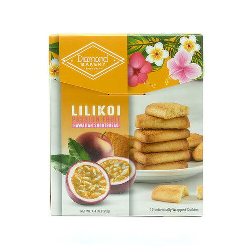 Diamond Bakery Hawaiian Lilikoi Shortbread Cookies