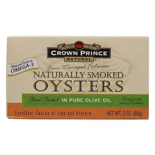 Crown Prince Smoked Oysters