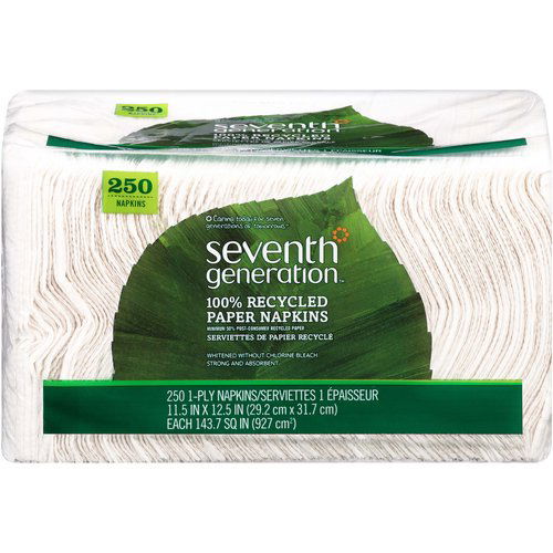 Seventh Generation White Napkins