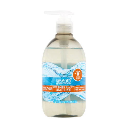 Seventh Generation Fresh Lemon & Tea Tree Scent Hand Wash