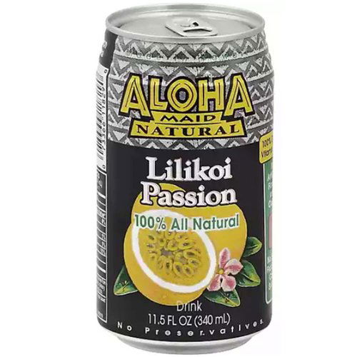 Aloha Maid Lilikoi Passion, Cans (Pack of 6)