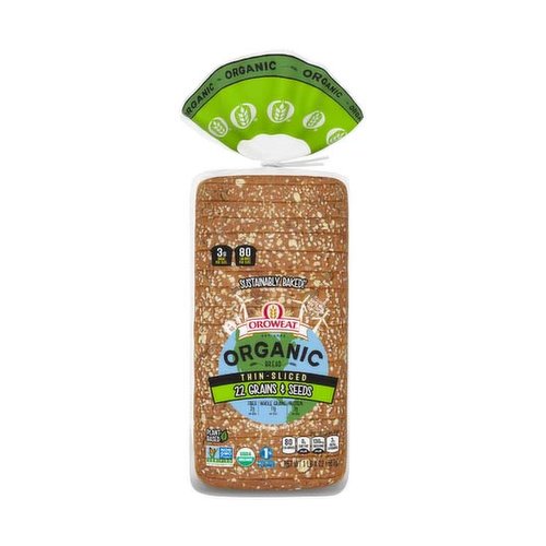 Oroweat Organic Thin 22 Grains