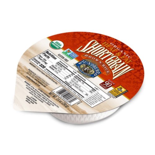 Lundberg Short Grain Brown Rice Bowl