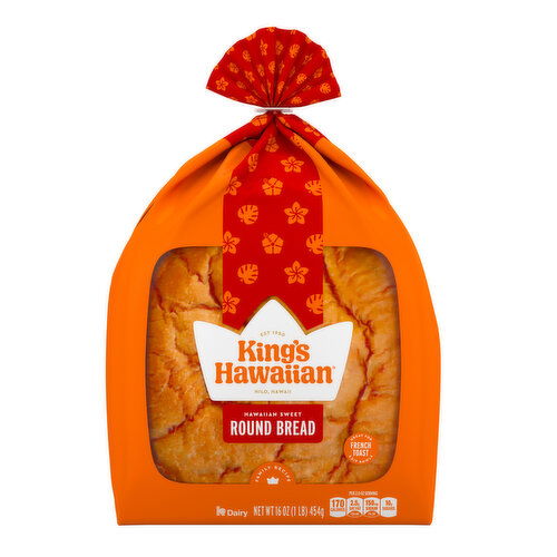 King's Hawaiian Round Sweet Bread