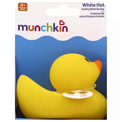 Munchkin White Hot Bath Ducky, 1 Each