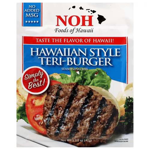 NOH HawaiianStyle Teri-Burger Mix