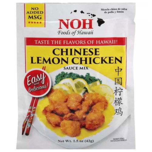 NOH Chinese Lemon Chicken Sauce Mix