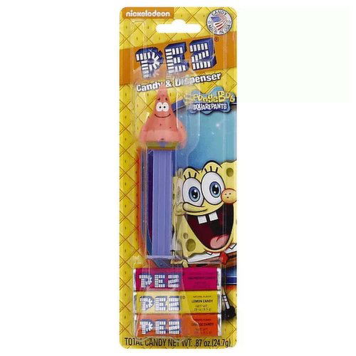 Pez Blstr Pk Spongebob