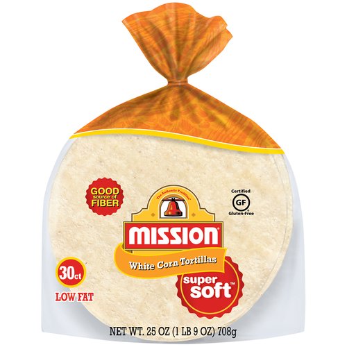 Mission White Corn Tortillas, Super Soft