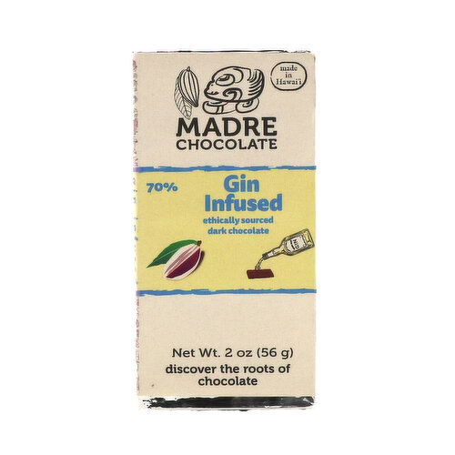 Madre Gin Infused 70% Chocolate Bar
