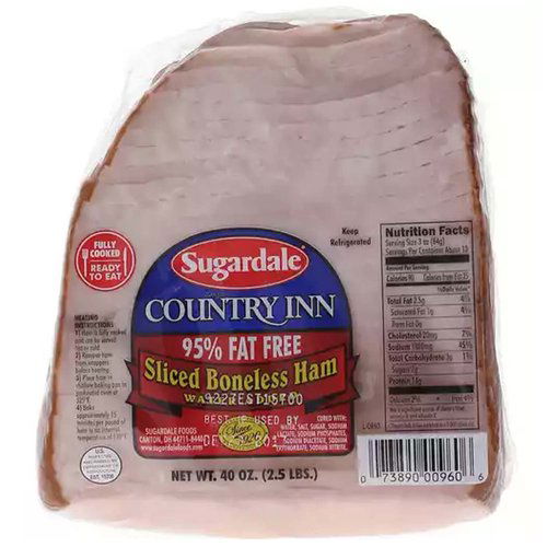 Sugardale Boneless Ham, Sliced