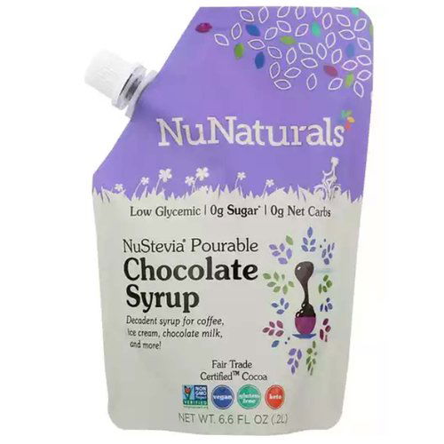 Nunaturals Chocolate Syrup