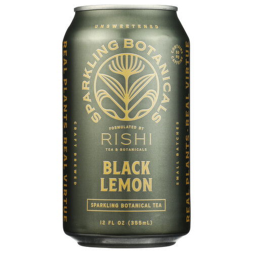 Rishi Sparkling Black Lemon