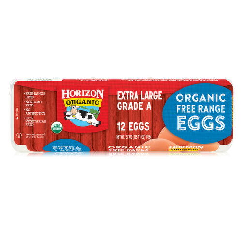 Horizon Organic Eggs, XL