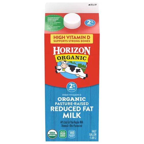 Horizon Organic Milk, 2% Low-fat