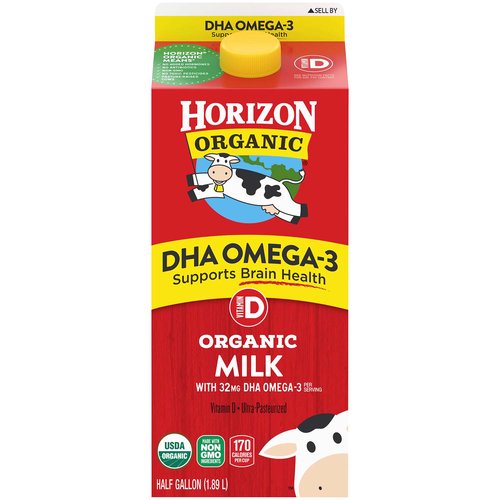 Horizon Organic Whole Milk, DHA