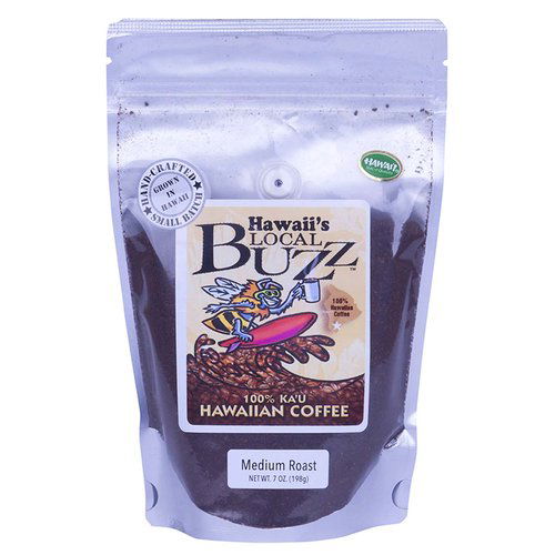 Hawaii's Local Buzz Coffee, Ground Medium Roast