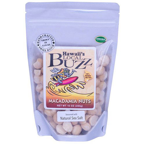 Hawaii's Local Macadamia Nuts, Lightly Salted