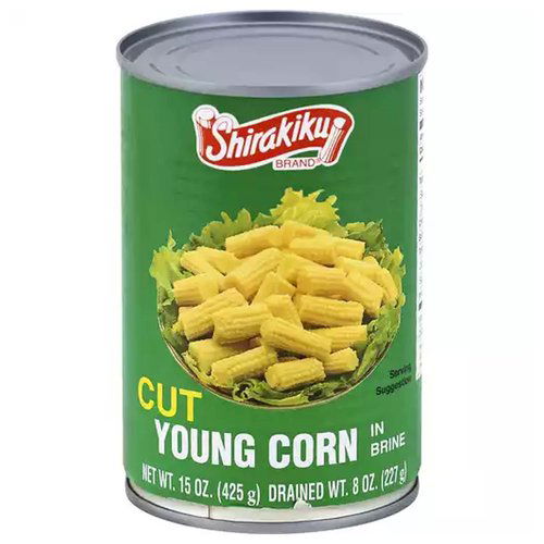 Shirakiku Cut Young Corn