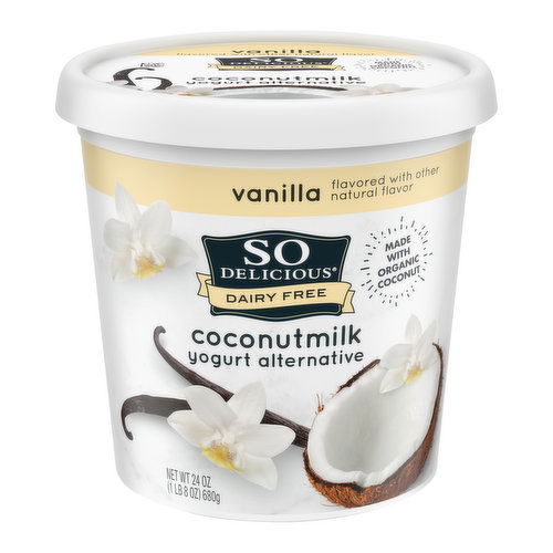 So Delicious Dairy Free Vanilla Coconutmilk Yogurt