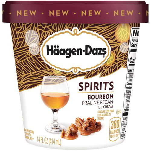 Haagen-Dazs Ice Cream, Bourbon Praline Pecan