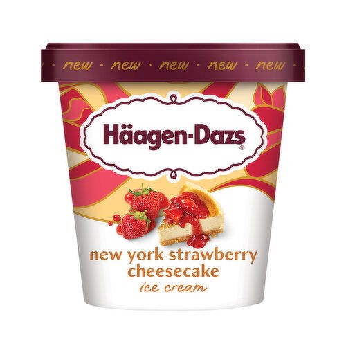 Haagen Dazs New York Strawberry Cheesecake Ice Cream