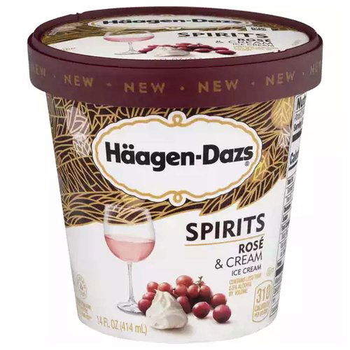 Haagen-Dazs Spirits Rose & Cream