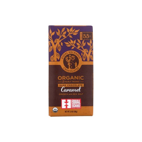 Equal Exchange Caramel Crunch Sea Salt