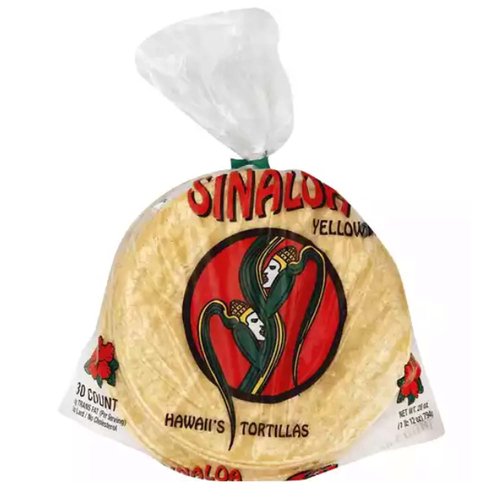 Sinaloa Yellow Corn Tortillas