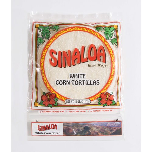 Sinaloa White Corn Tortillas