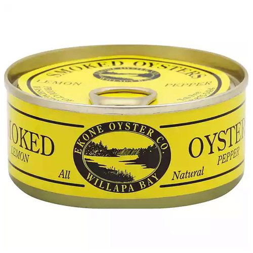 Eoc Smkd Oysters Lemon Pepper, 3 Ounce