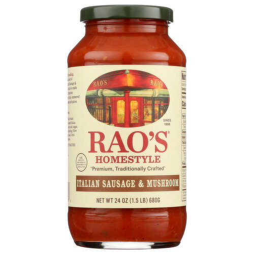 Rao's Italian Sausage Mushroom Sauce