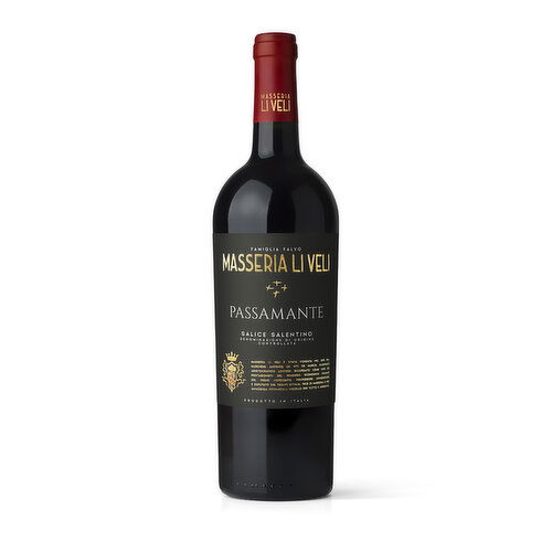 Li Veli Passamante Salice Salentino Negroamaro Red WIne