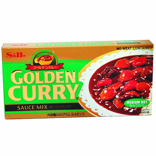 S&B Golden Curry Mix, Medium Hot