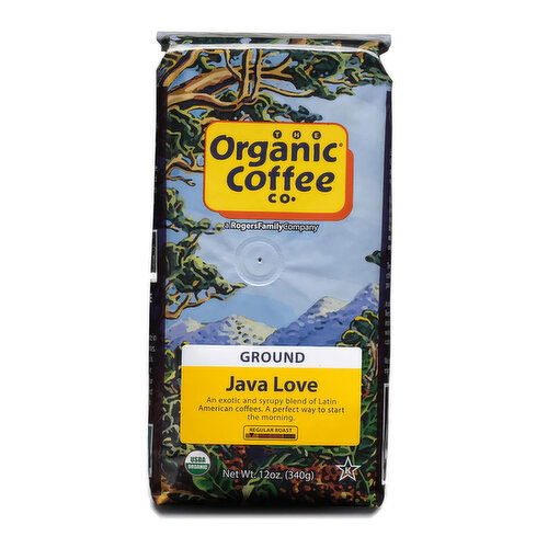 Organic Coffee Company Java Love Ground Coffee