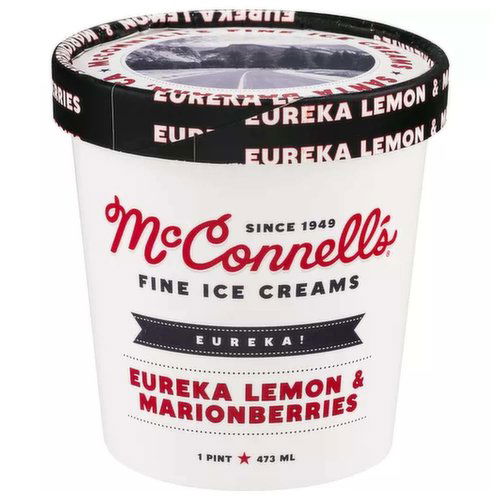 McConnell's Ice Cream, Eureka Lemon & Marionberries
