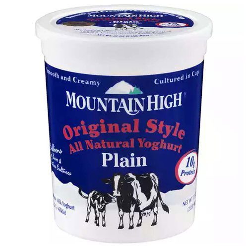 Mountain High Yoghurt, Plain