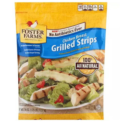 Foster Farms Chicken Breast Grilled Strips