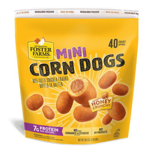 Foster Farms Mini Corn Dogs 40ct